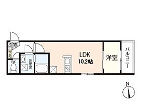 セブンプロート三滝本町  ｜ 広島県広島市西区三滝本町1丁目（賃貸アパート1LDK・1階・31.50㎡） その2