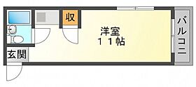 ponte吉島  ｜ 広島県広島市中区吉島西2丁目（賃貸マンション1R・4階・22.70㎡） その2