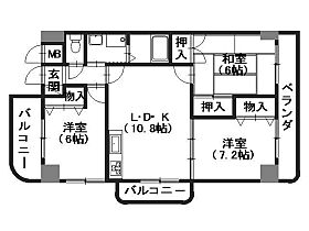 広島県広島市安佐南区山本3丁目（賃貸マンション3LDK・7階・66.66㎡） その2