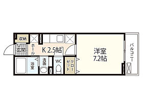 広島県広島市西区草津浜町（賃貸アパート1K・2階・27.18㎡） その1