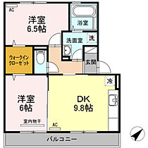 広島県広島市西区己斐中1丁目（賃貸アパート2LDK・2階・54.23㎡） その2