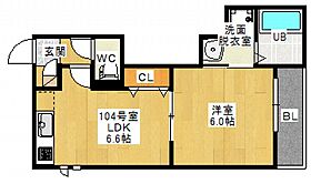 広島県広島市安佐南区長束1丁目（賃貸アパート1LDK・1階・30.25㎡） その2