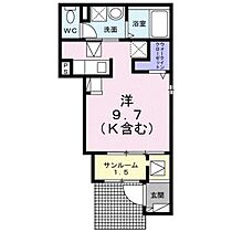 広島県広島市西区己斐上1丁目（賃貸アパート1R・1階・29.40㎡） その2