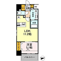 広島県広島市安佐南区中筋1丁目（賃貸マンション1LDK・7階・41.26㎡） その2