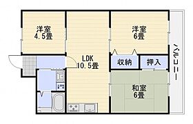 広島県広島市安佐南区八木9丁目（賃貸マンション3LDK・3階・58.59㎡） その2