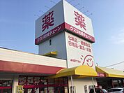 ドラックストア「クスリ岩崎チェーン広島廿日市店まで606ｍ」