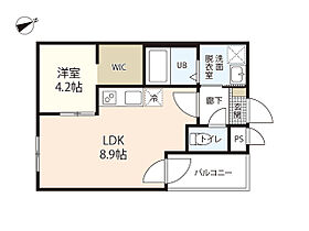 ＭＯＶＥ祇園  ｜ 広島県広島市安佐南区祇園6丁目（賃貸アパート1LDK・1階・30.23㎡） その2