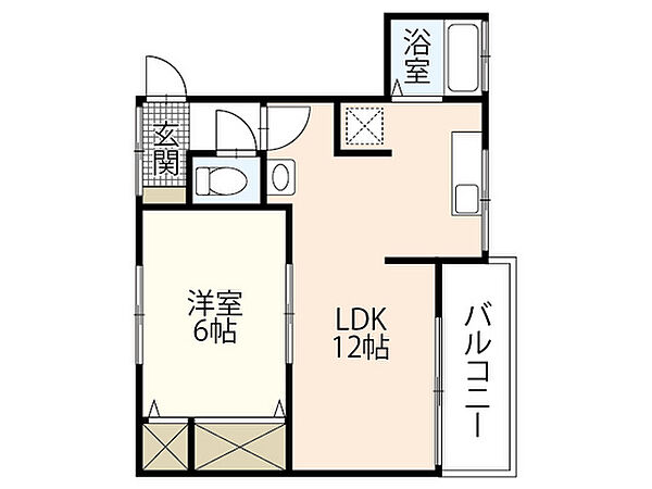 広島県広島市中区猫屋町(賃貸マンション1LDK・3階・39.00㎡)の写真 その2