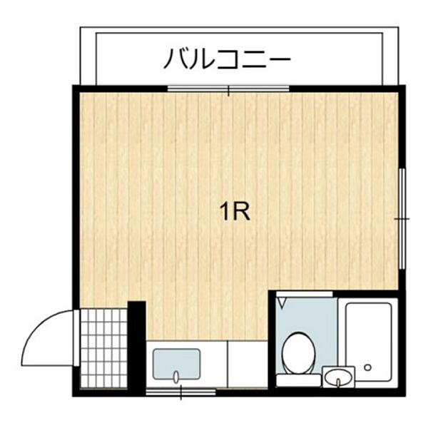 広島県広島市南区丹那町(賃貸マンション1R・3階・21.00㎡)の写真 その2