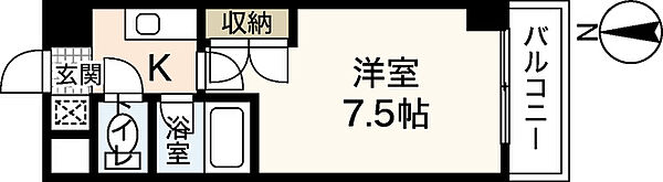 Ｖｉｌｌａ大芝 ｜広島県広島市西区大芝3丁目(賃貸マンション1K・10階・21.70㎡)の写真 その2