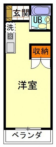 広島県広島市東区戸坂千足1丁目(賃貸マンション1K・5階・19.76㎡)の写真 その2