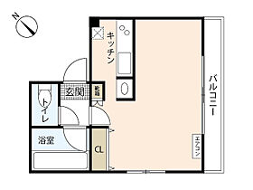 ロッシーハウス  ｜ 広島県広島市中区光南2丁目（賃貸マンション1R・3階・29.78㎡） その2