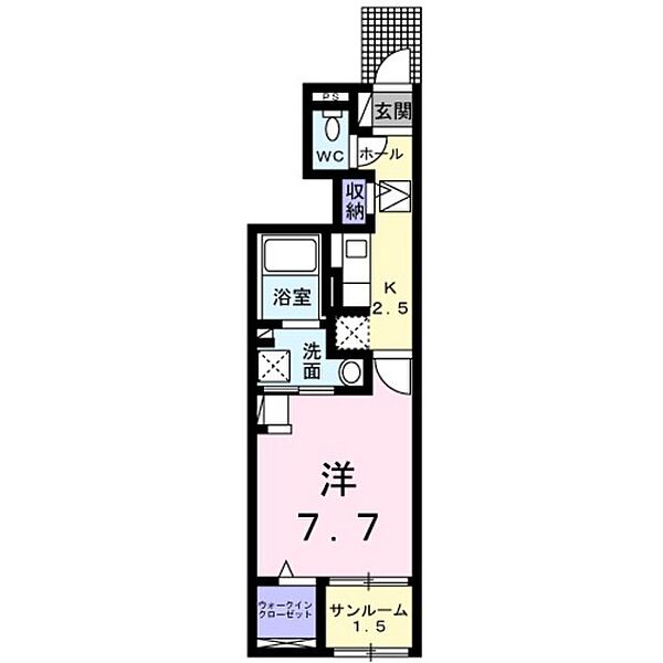 広島県広島市安佐南区緑井4丁目(賃貸アパート1K・1階・29.12㎡)の写真 その2