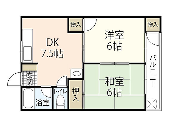 竹内マンション_間取り_0