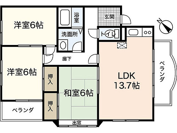 ロイヤル石丸_間取り_0