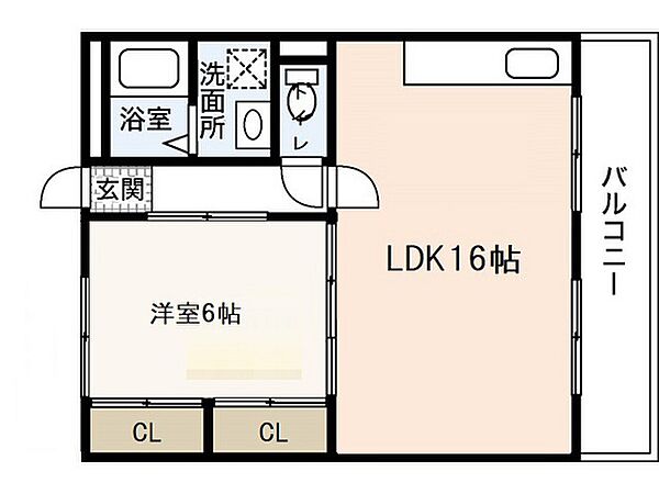 和田マンション ｜広島県広島市西区三篠町2丁目(賃貸マンション1LDK・1階・51.00㎡)の写真 その2