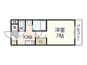 広島県広島市安佐南区西原1丁目（賃貸マンション1K・4階・25.52㎡） その2