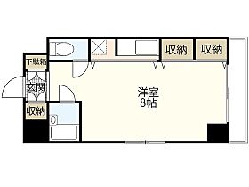 広島県広島市中区十日市町2丁目（賃貸マンション1R・6階・21.14㎡） その2