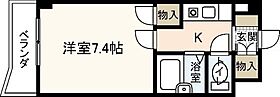 広島県広島市安佐南区中須1丁目（賃貸マンション1K・3階・22.20㎡） その2