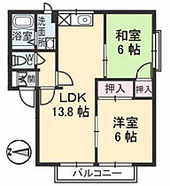 広島県広島市安芸区矢野南3丁目（賃貸アパート2LDK・1階・54.69㎡） その2