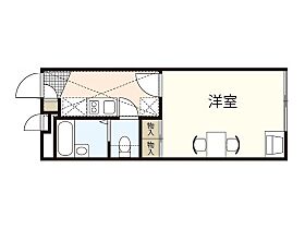 広島県広島市東区牛田中1丁目（賃貸アパート1K・2階・19.87㎡） その2