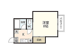 広島県広島市安佐南区伴中央1丁目（賃貸アパート1K・1階・24.84㎡） その2