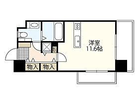 UNITED HIROSHIMA  ｜ 広島県広島市西区観音本町2丁目（賃貸マンション1R・8階・34.15㎡） その2