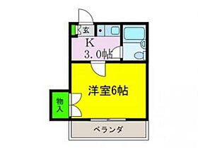 広島県広島市安佐南区山本1丁目（賃貸マンション1K・4階・18.00㎡） その2