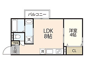 Ｃｌｅ　ｄｕ　Ｂｏｎｈｅｕｒ  ｜ 広島県廿日市市地御前3丁目（賃貸アパート1LDK・3階・31.85㎡） その1