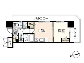 ファビュラス曙  ｜ 広島県広島市東区曙2丁目（賃貸マンション1LDK・9階・32.43㎡） その2