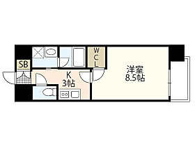 広島県広島市中区西白島町（賃貸マンション1K・2階・29.98㎡） その2