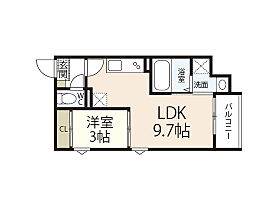 広島県広島市中区江波東1丁目（賃貸アパート1LDK・2階・30.78㎡） その1