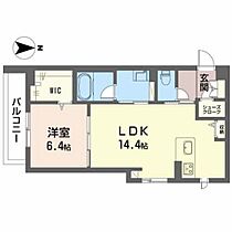 広島県広島市中区住吉町（賃貸マンション1LDK・4階・51.95㎡） その2