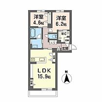 広島県広島市安佐南区祇園7丁目（賃貸マンション2LDK・1階・68.92㎡） その2