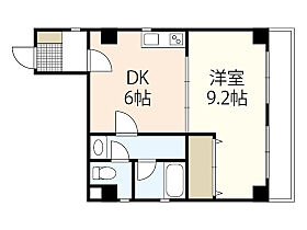 メゾン石川  ｜ 広島県広島市中区榎町（賃貸マンション1DK・4階・37.02㎡） その2