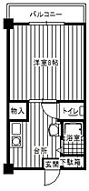 広島県広島市南区翠1丁目（賃貸マンション1K・5階・24.50㎡） その2