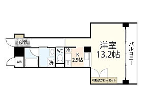 広島県広島市安佐南区中筋1丁目（賃貸マンション1R・6階・40.62㎡） その2