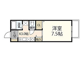 広島県広島市安芸区中野6丁目（賃貸アパート1K・2階・25.68㎡） その2