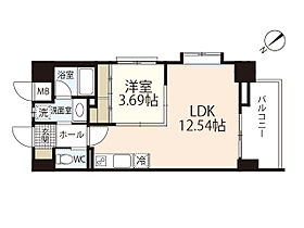 Ｇｒａｎｄ　Ｓｔａｇｅ’24  ｜ 広島県広島市西区福島町2丁目（賃貸マンション1LDK・7階・39.08㎡） その2