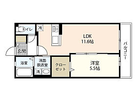 Ｐｈｉｌｏｓｏｐｈｉａ横川  ｜ 広島県広島市西区三篠町3丁目（賃貸アパート1LDK・3階・40.70㎡） その2