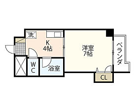 広島県広島市東区若草町（賃貸マンション1K・4階・24.00㎡） その2