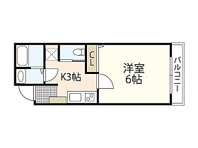 広島県広島市南区宇品東2丁目（賃貸マンション1K・2階・23.37㎡） その2