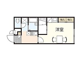 広島県廿日市市宮内（賃貸アパート1K・1階・20.28㎡） その2