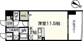 広島県広島市中区宝町（賃貸マンション1R・8階・33.42㎡） その2