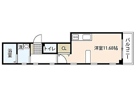 広島県広島市西区己斐本町1丁目（賃貸マンション1R・4階・27.00㎡） その2