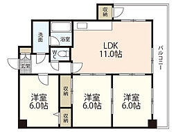 間取図画像 3LDK