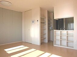 ニューライフコート 3階ワンルームのリビング/ダイニング