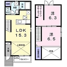 ヴィオラ 2LDKの間取図画像