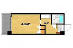 第二品川ビル 1Kの間取図画像