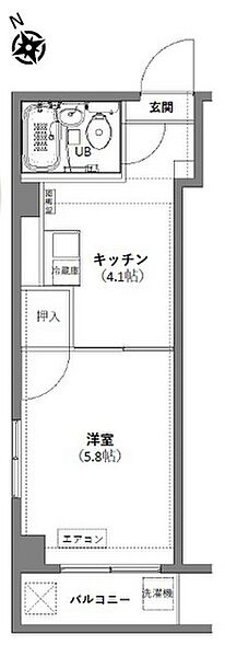 アミティ白島 ｜広島県広島市中区東白島町(賃貸マンション1K・3階・19.00㎡)の写真 その2